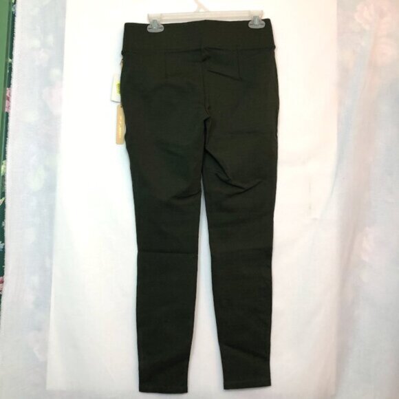 NEW NWT GIBSON LATIMER Leggings Olive Green Pull On Cropped Crop Ankle Legging S - Picture 6 of 6